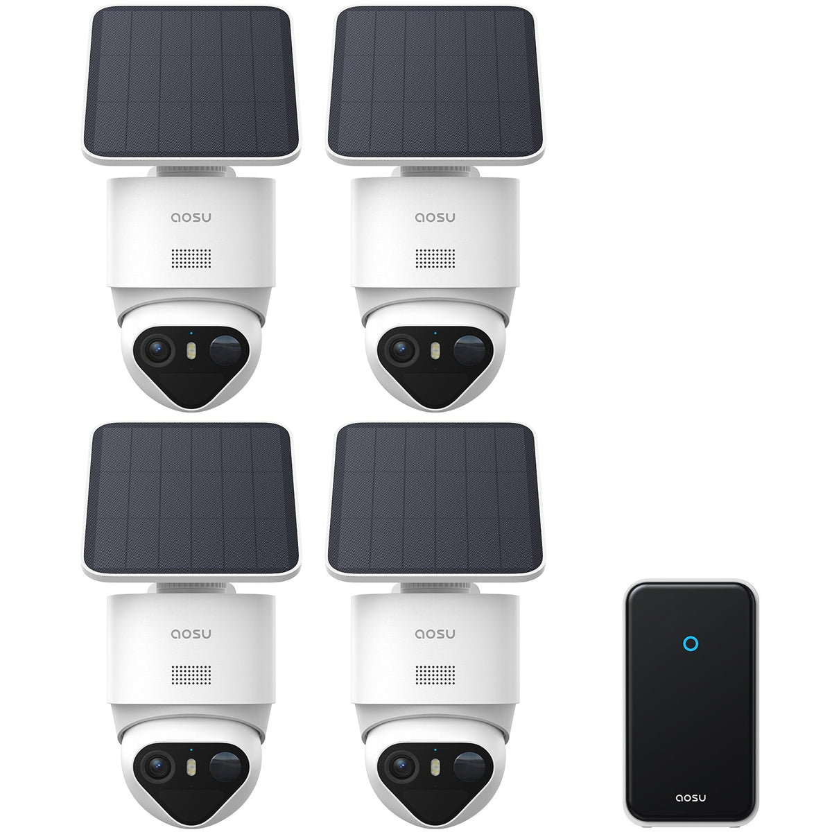 Aosu SolarCam T2 Ultra System (4 Cameras)