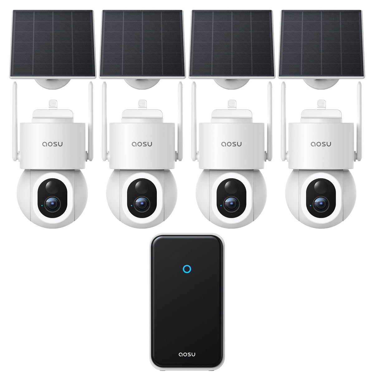 Aosu SolarCam D1 Max System (4 Cameras)