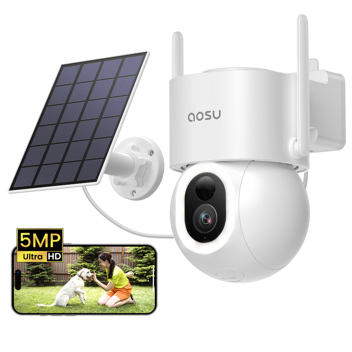 Aosu SolarCam D1 Max Kit (2 Cameras)