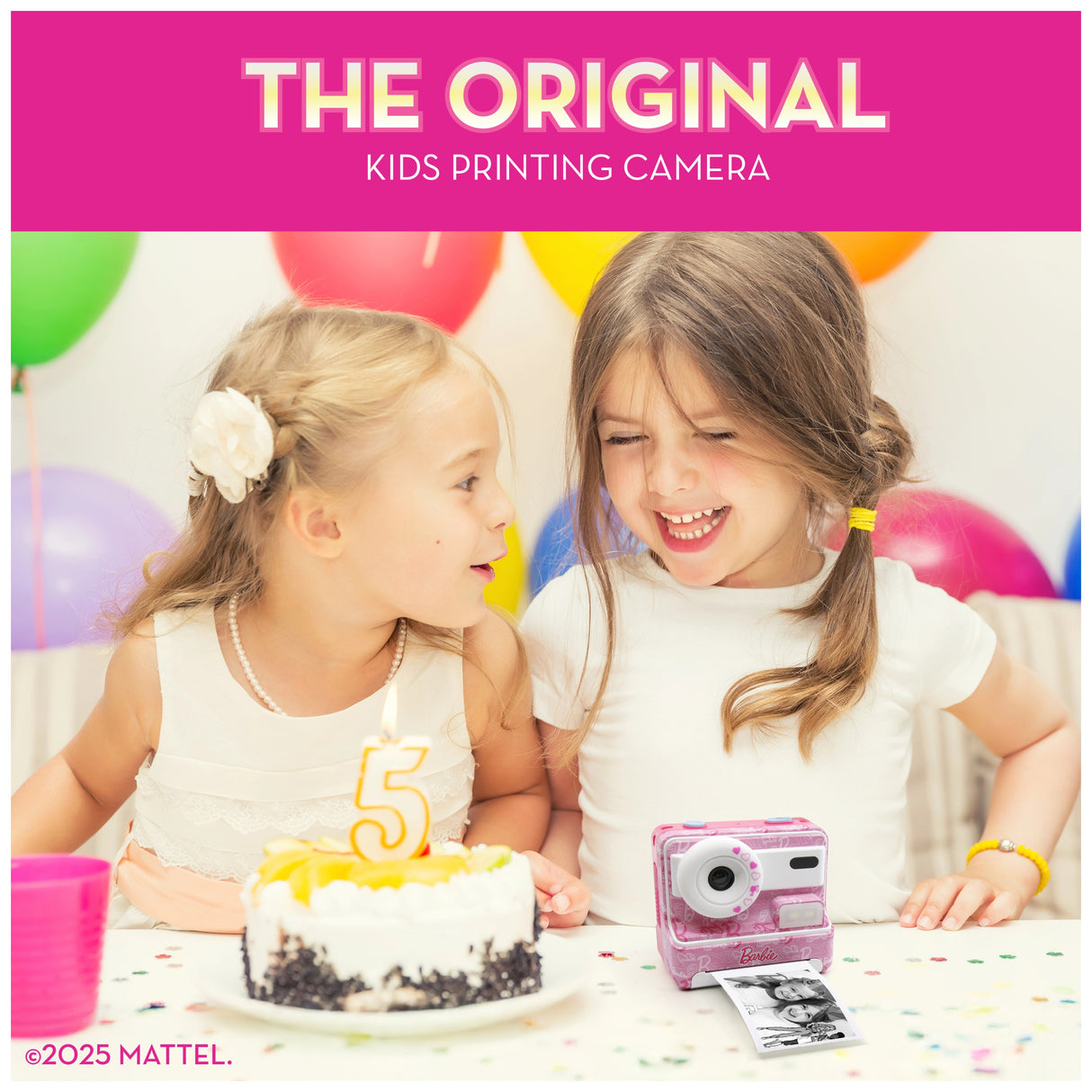 Barbie The Original Kids Printing Camera