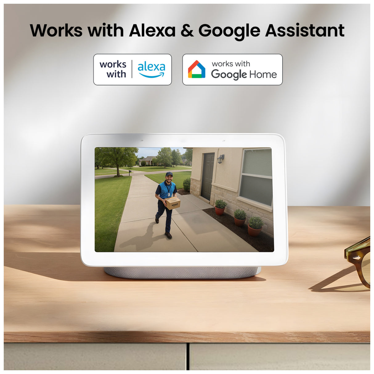 Aosu Outdoor 8M AI 3 Solar Camera + 1TB HomeCortex