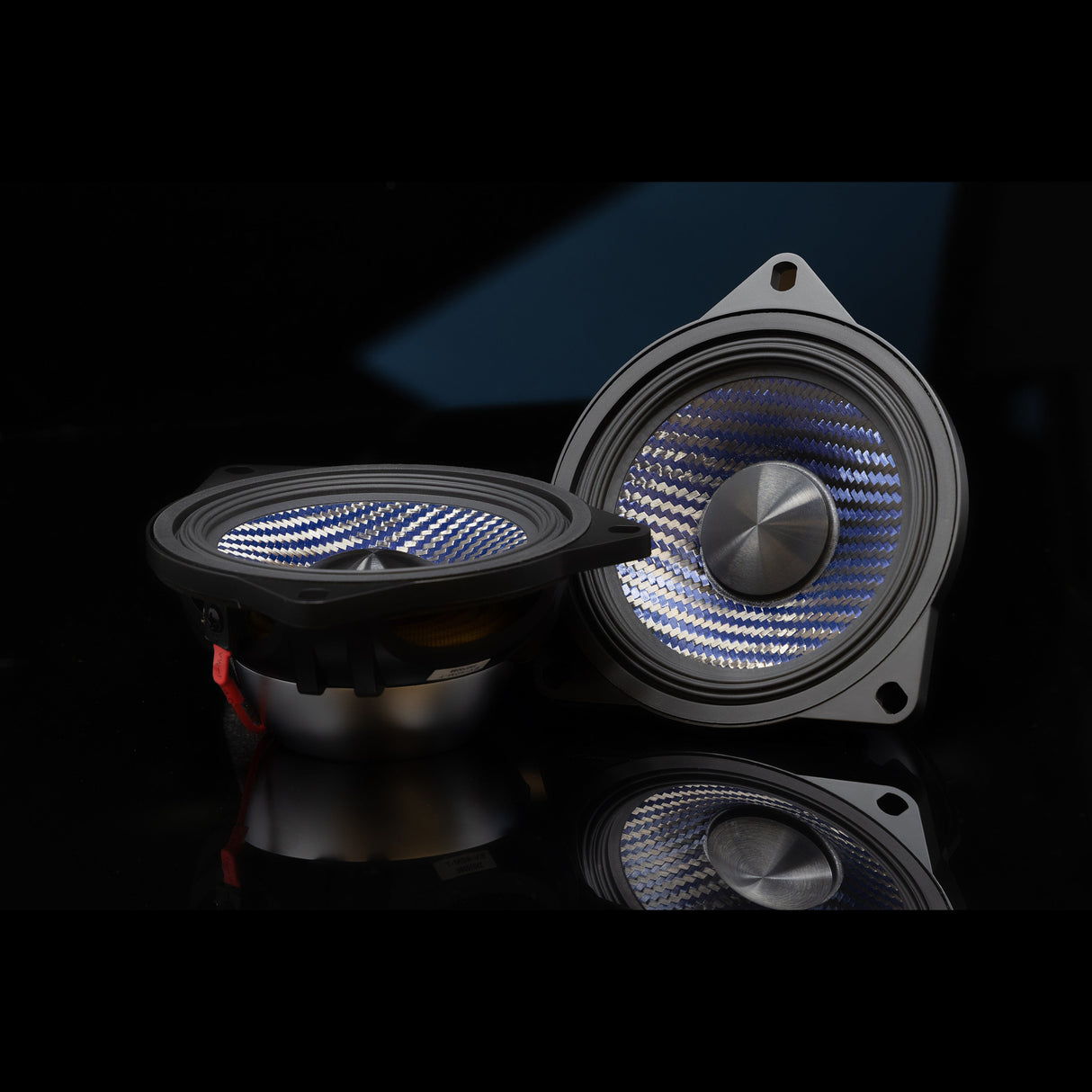 Alpine EV-40MR-T 4" Rear Door/Deck/Hatch Speaker Set for 2017-24 TeslaModel 3 & 2020-24 Tesla Model Y