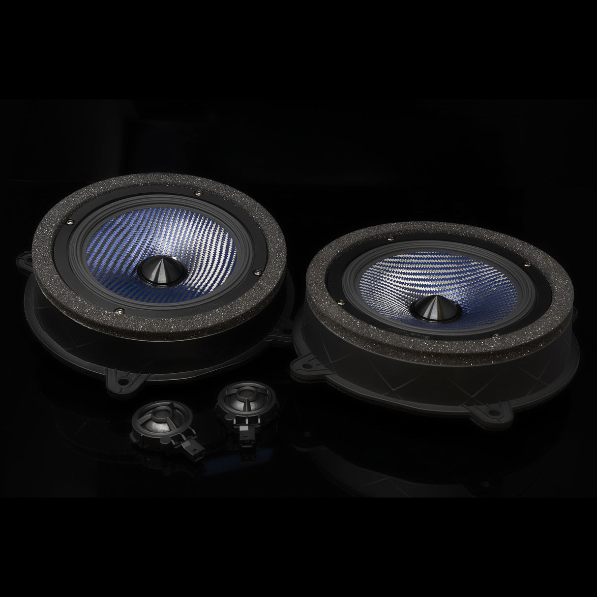 Alpine EV-65CF-T 6.5" Component Front Door Speaker Set for 2017-24 Tesla Model 3 & 2020-24 Tesla Model Y