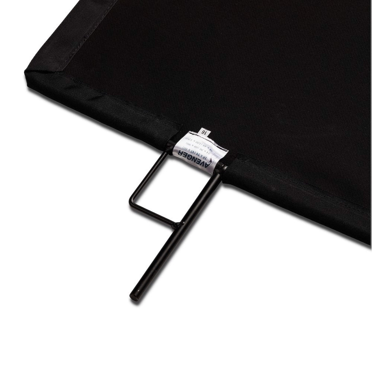 Avenger 18in x 24in Solid Black