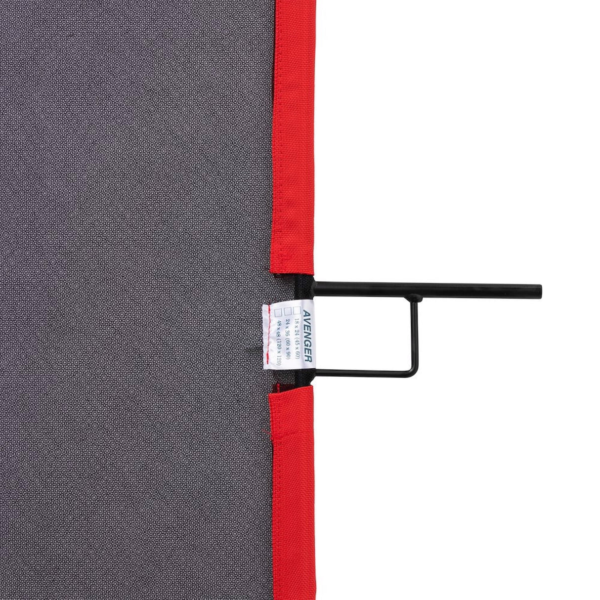 Avenger 48in x 48in Double Scrim Black