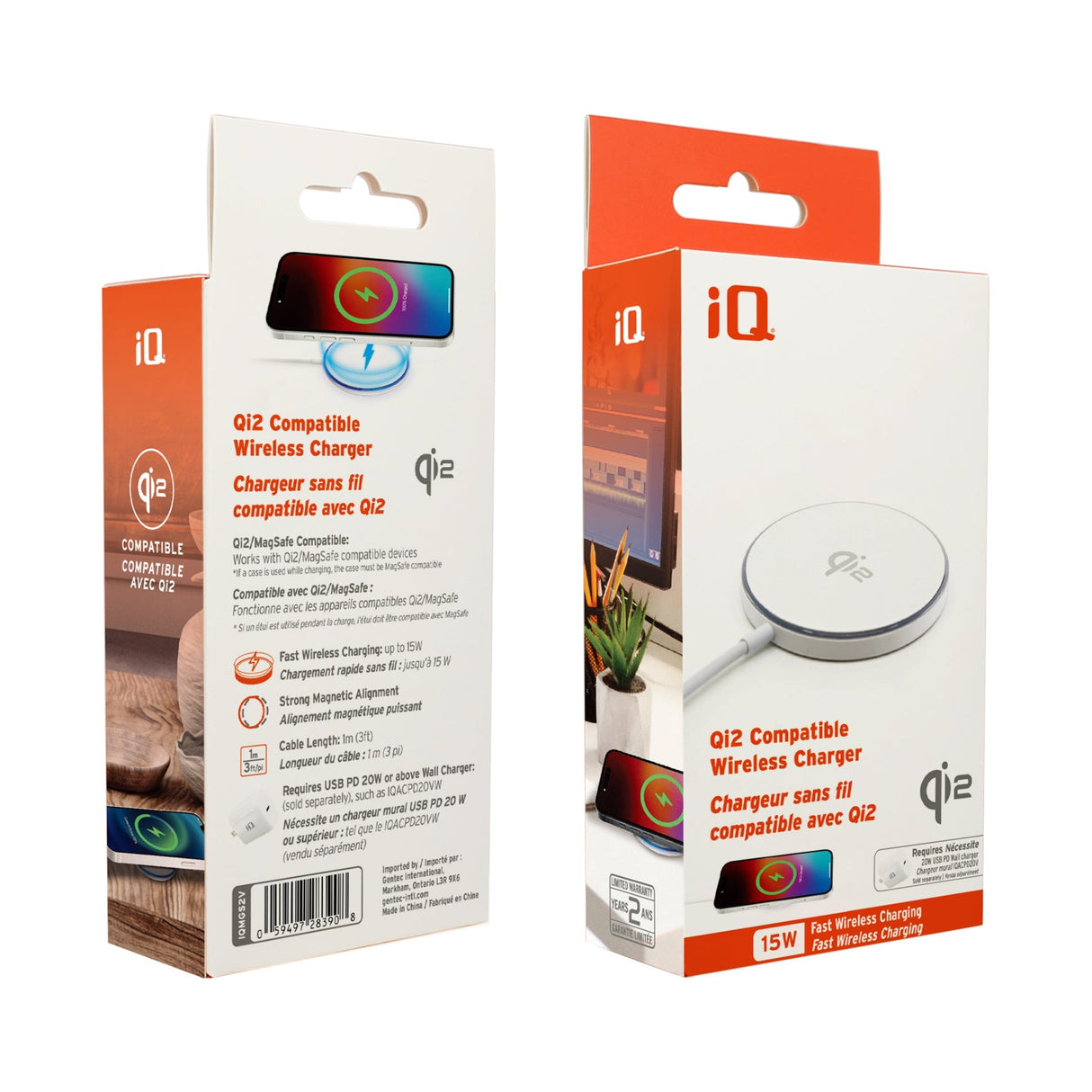 iQ Qi 2 Magnetic Wireless Charger