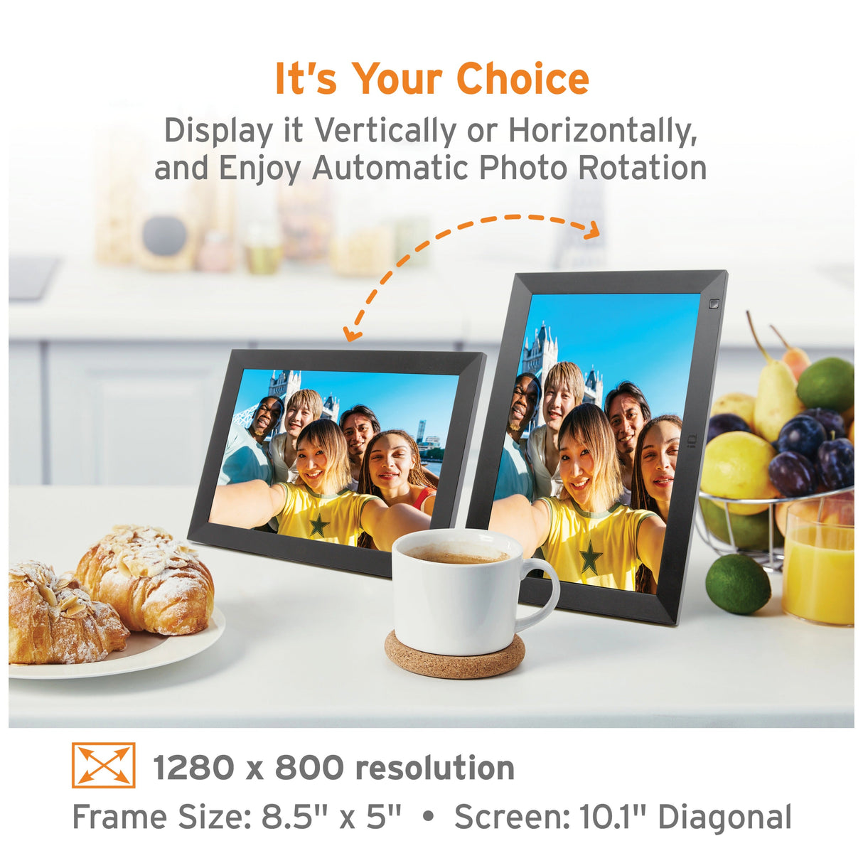 IQ Memory Lane Smart Digital Photo Frame