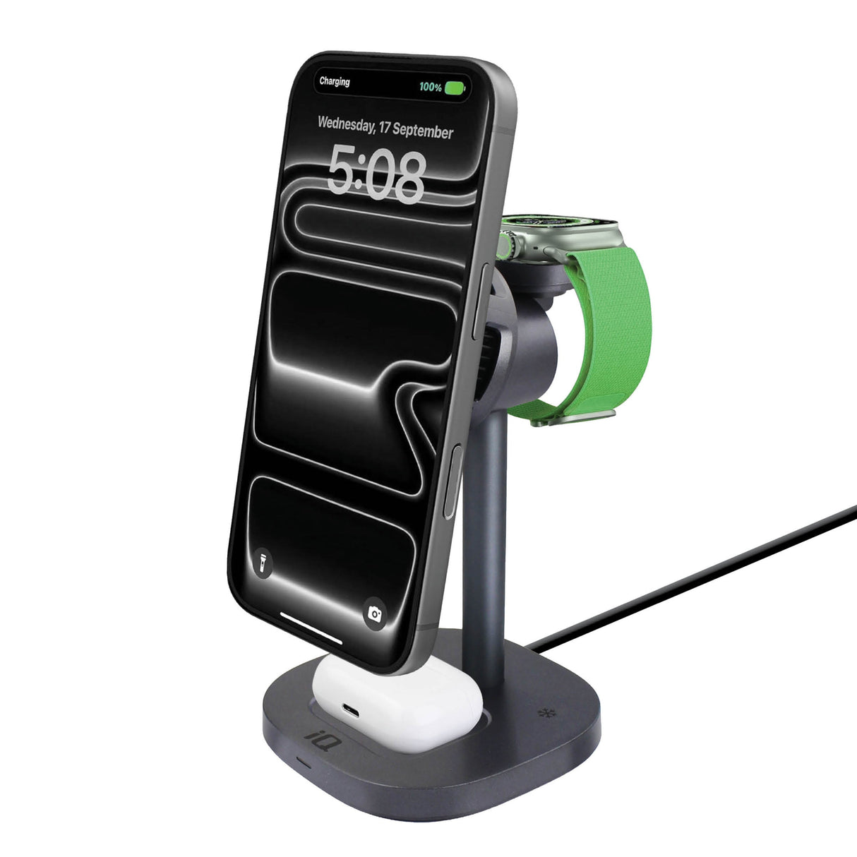 iQ 3-in-1 Qi 25W MagSafe Wireless Charging Stand