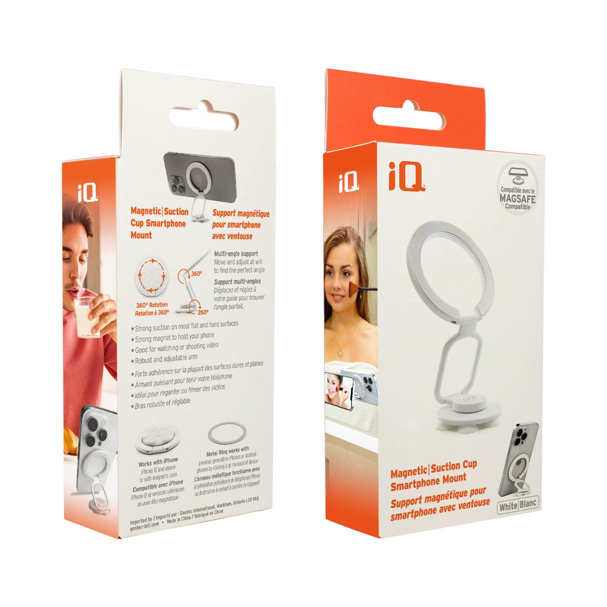 iQ Magnetic Suction Cup Smartphone Mount
