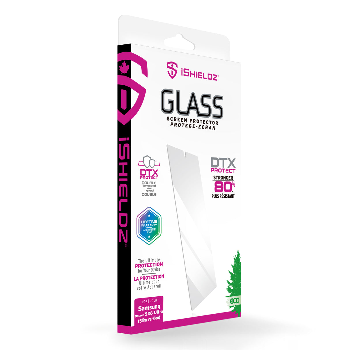 iShieldz DTX Glass Screen Protector for Samsung Galaxy