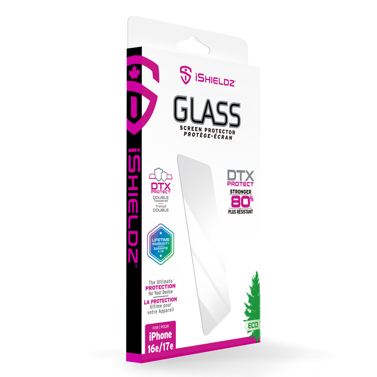 iShieldz DTX Glass Screen Protector for Apple iPhone