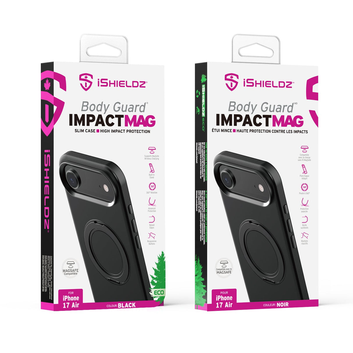 iShieldz Body Guard ImpactMAG Kickstand Case for Apple iPhone