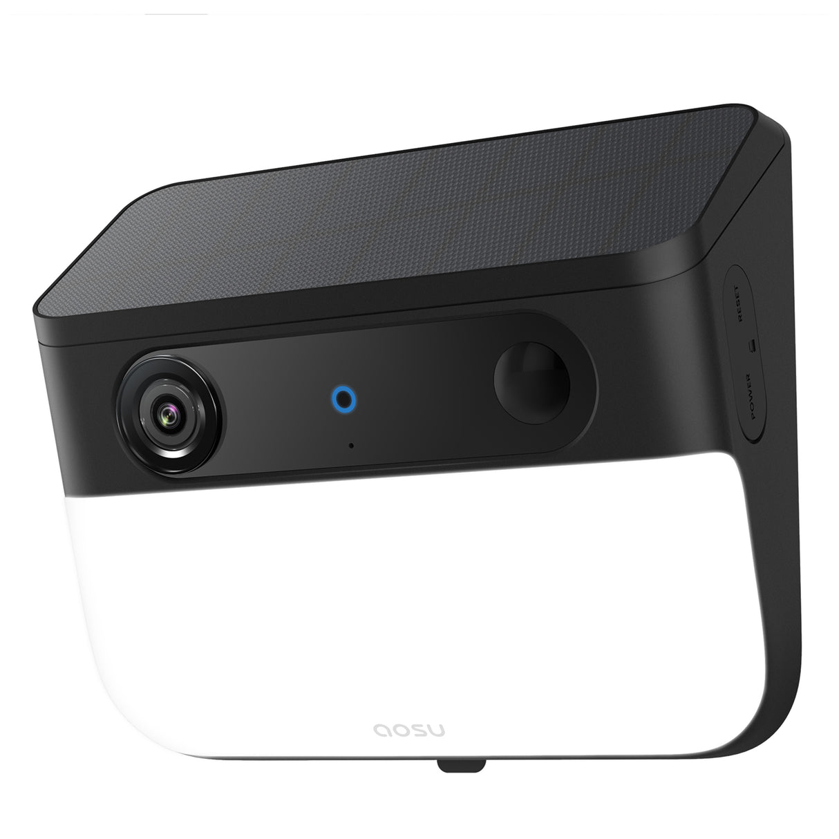 Aosu Outdoor Wall Mount Solar Camera with Light