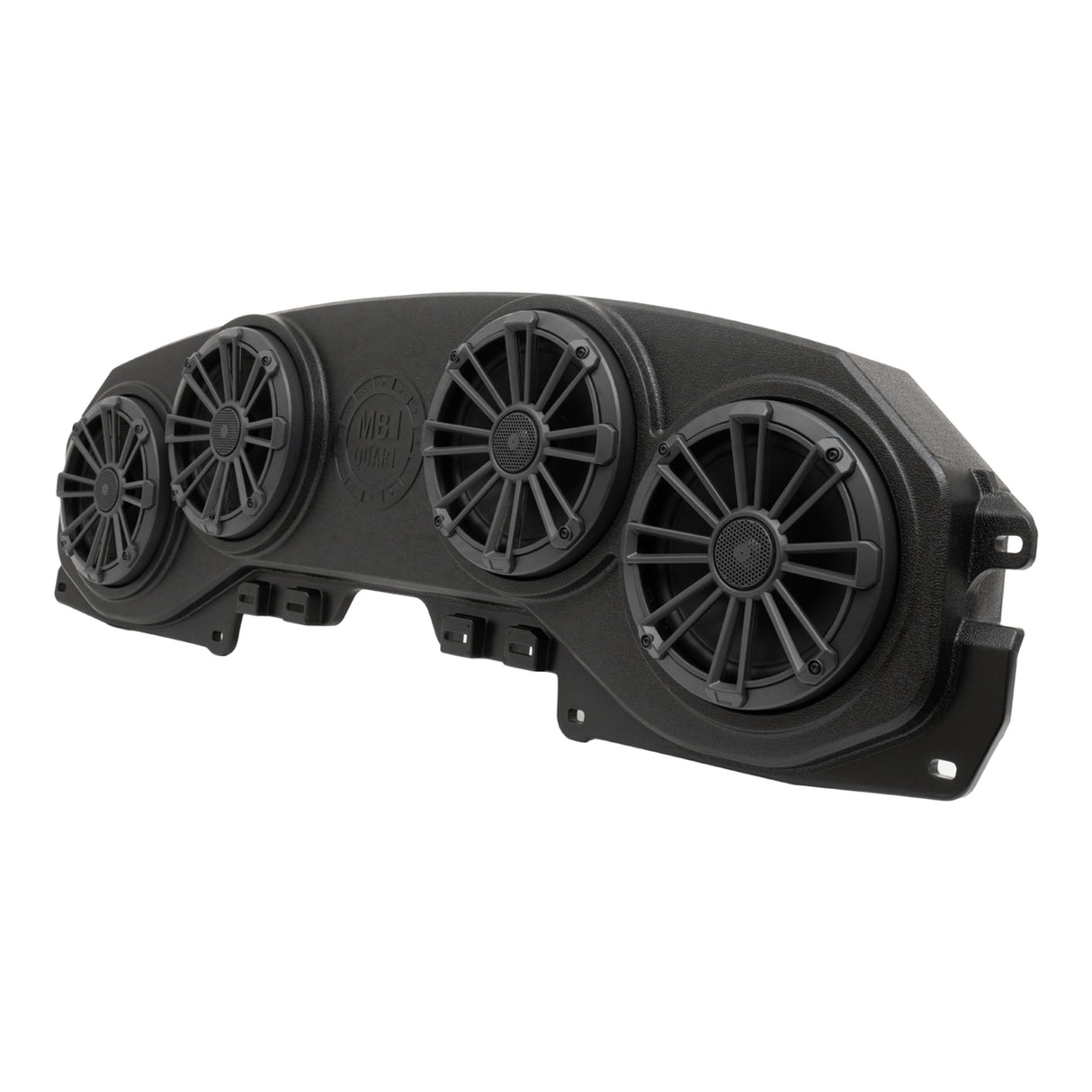 MB Quart MBQJ-48CRGB Jeep¨ Wrangler (JL) / Gladiator (JT) Tuned Rear Soundbar with 8 Inch Coaxial Speakers, Enclosure, and RGB LED Lighting
