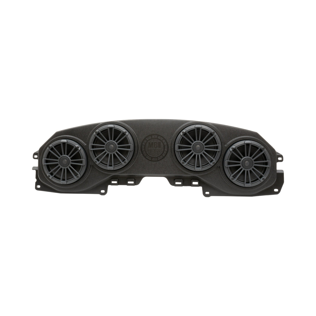 MB Quart MBQJ-48CRGB Jeep¨ Wrangler (JL) / Gladiator (JT) Tuned Rear Soundbar with 8 Inch Coaxial Speakers, Enclosure, and RGB LED Lighting