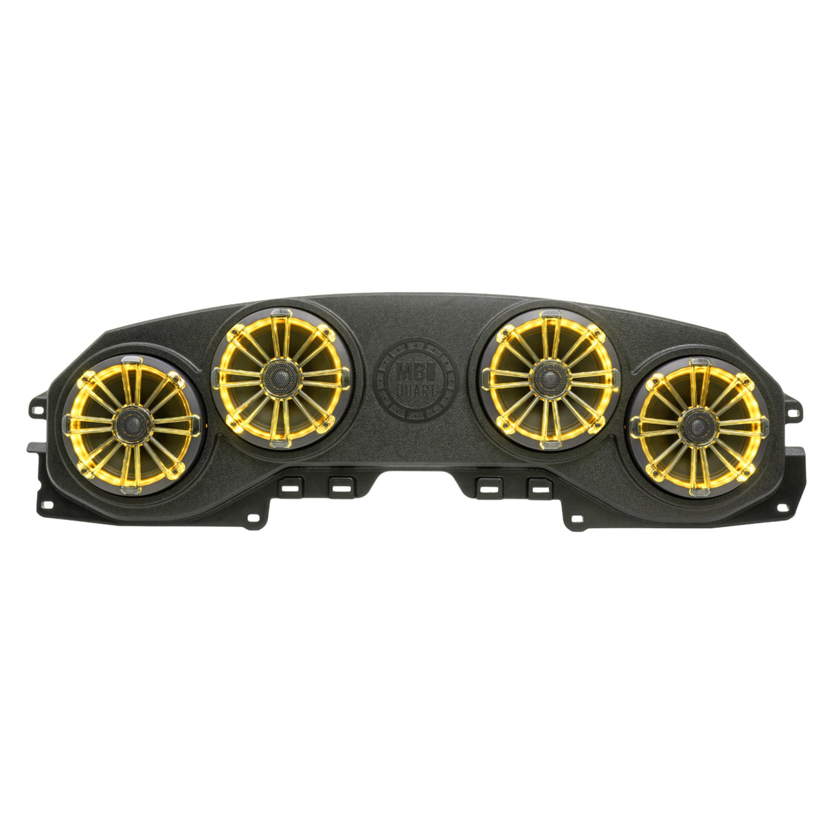 MB Quart MBQJ-48CRGB Jeep¨ Wrangler (JL) / Gladiator (JT) Tuned Rear Soundbar with 8 Inch Coaxial Speakers, Enclosure, and RGB LED Lighting