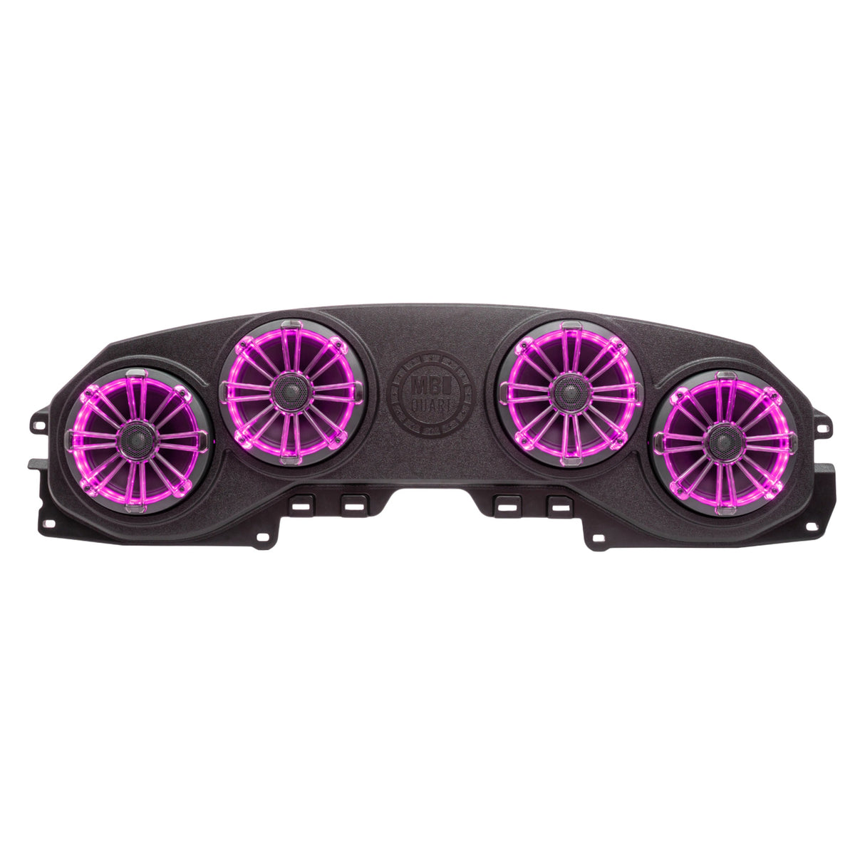 MB Quart MBQJ-48CRGB Jeep¨ Wrangler (JL) / Gladiator (JT) Tuned Rear Soundbar with 8 Inch Coaxial Speakers, Enclosure, and RGB LED Lighting