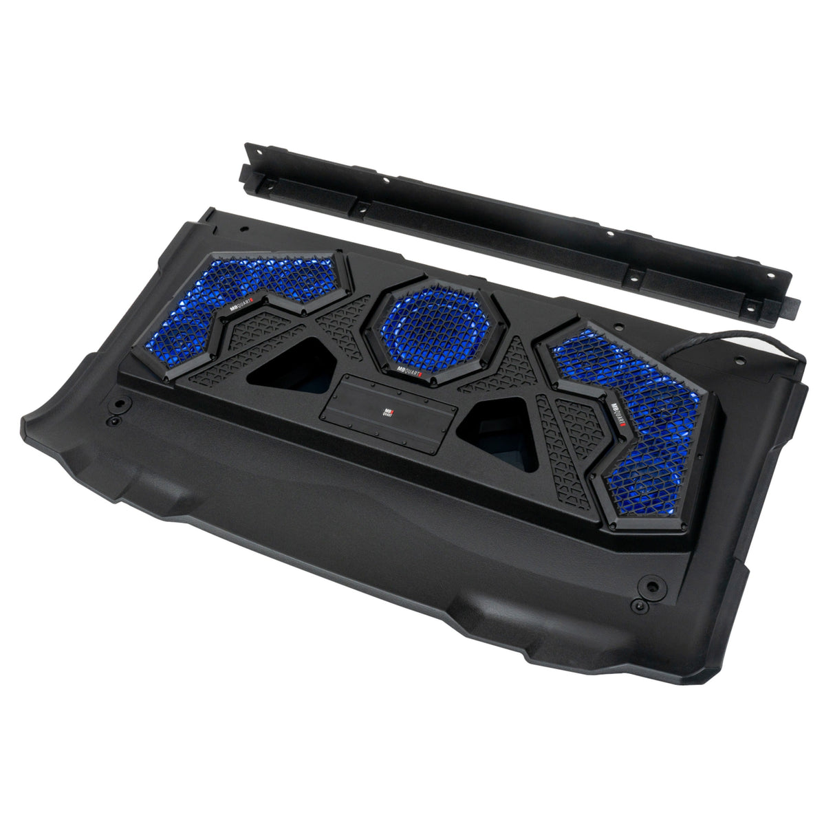 MB Quart MBQRG2-S7R 500-watt Ranger audio roof with a dash-mounted GMR7V1 source unit