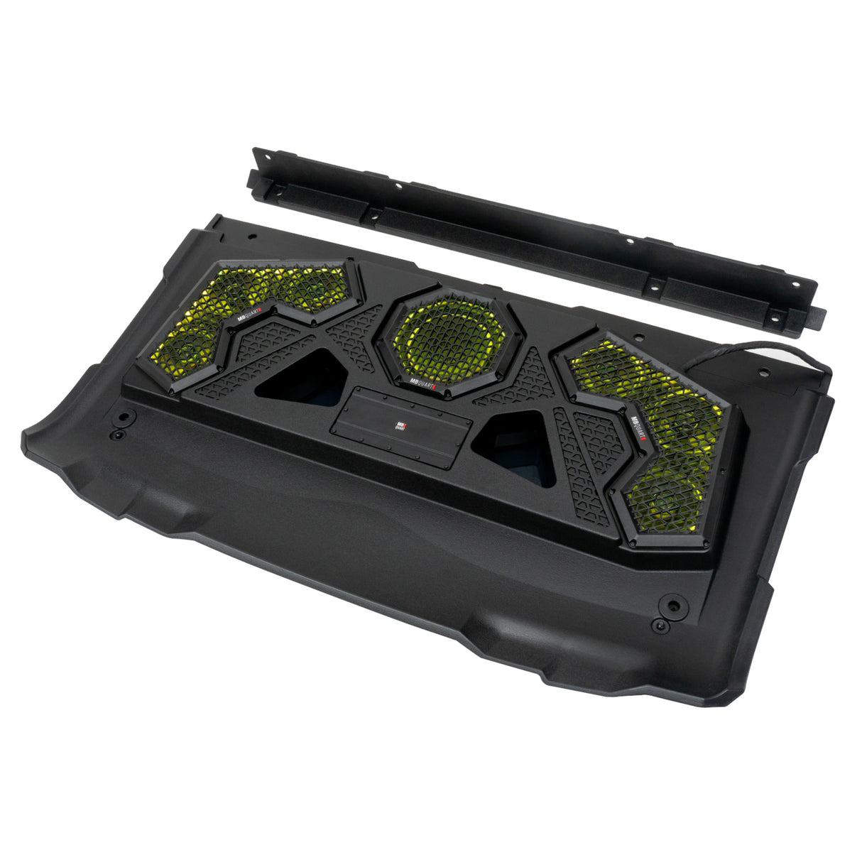 MB Quart MBQRG2-S7R 500-watt Ranger audio roof with a dash-mounted GMR7V1 source unit