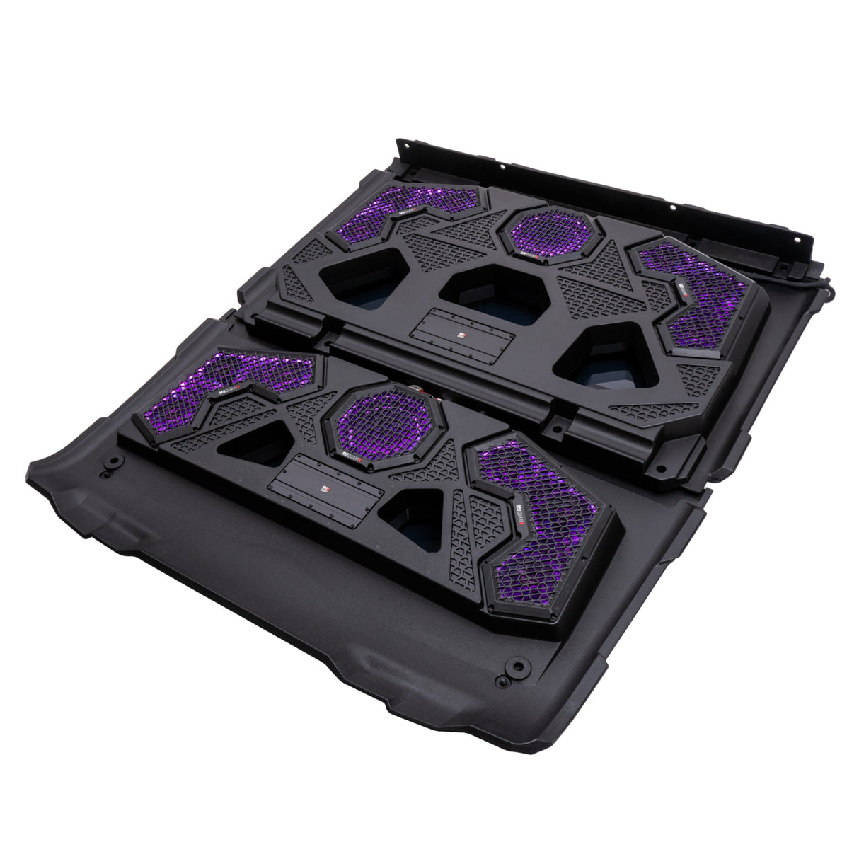 MB Quart MBQRG4-S14R 1000-watt Ranger audio roof with a dash-mounted GMR7V1 source unit