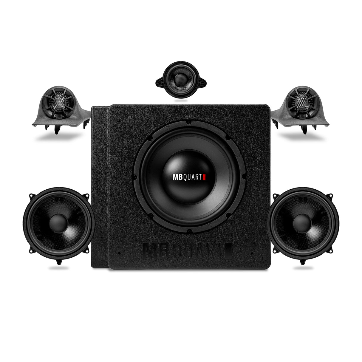 MB Quart MBQSV-STG6A-1 Mercedes-Benz Sprinter (W907) 2019-Current Tuned Audio Package: 700 Watt STAGE 6 Audio System