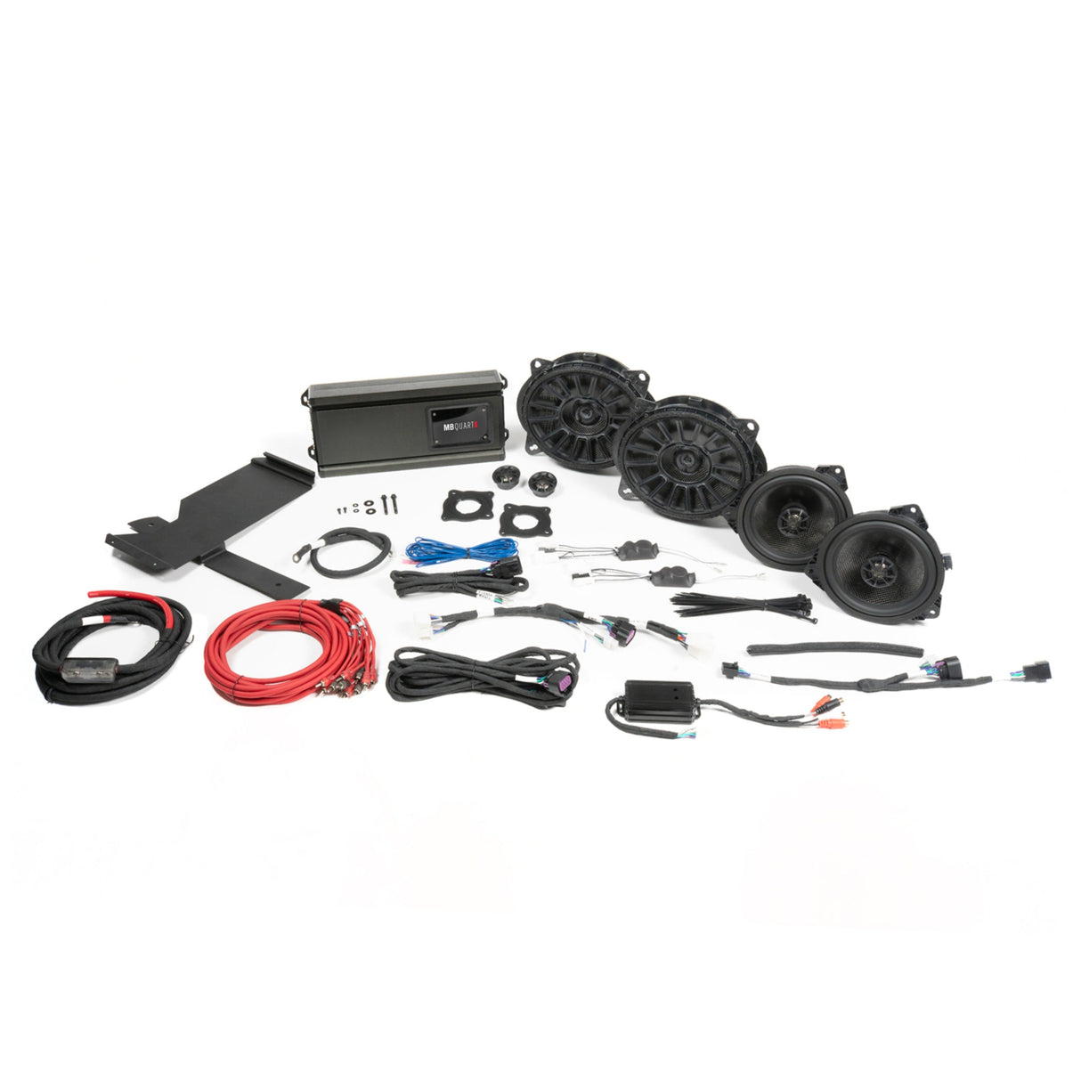 MB Quart MBTAC-STG6-OEM-1 Toyota Tacoma 2016-2023 Stage 6 System - Non-amplified BASE Trim OEM & Aftermarket Source Unit