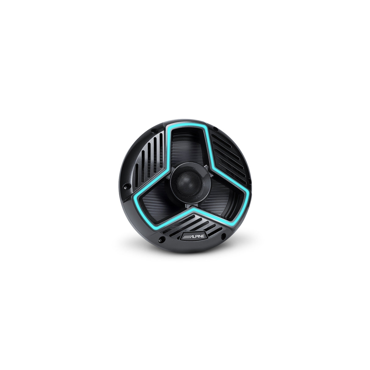 Alpine MRN-S88-L 8.8" Marine Coaxial Speakers with Integrated RGB Lighting and IP66 Waterproof Design