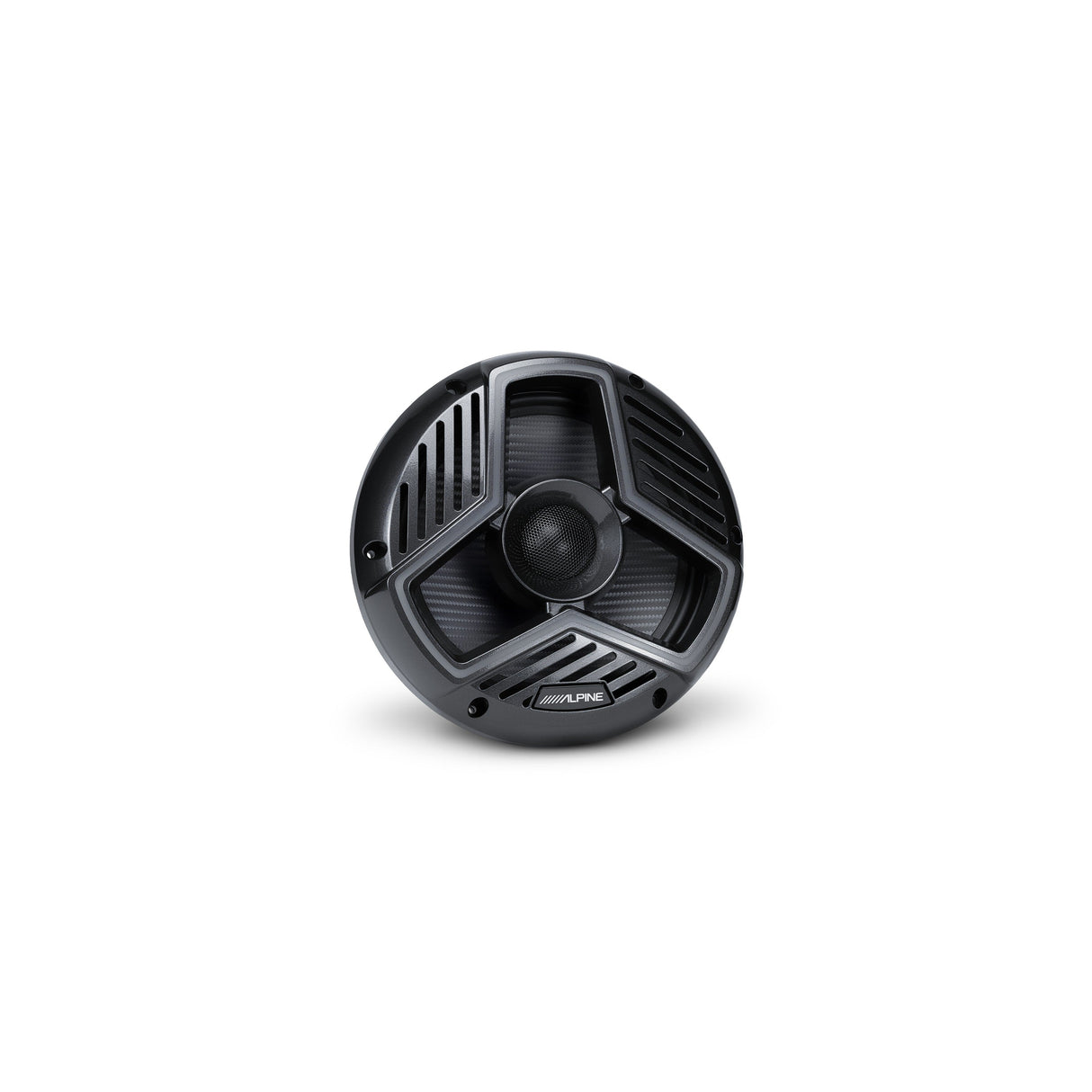 Alpine MRN-S88-L 8.8" Marine Coaxial Speakers with Integrated RGB Lighting and IP66 Waterproof Design