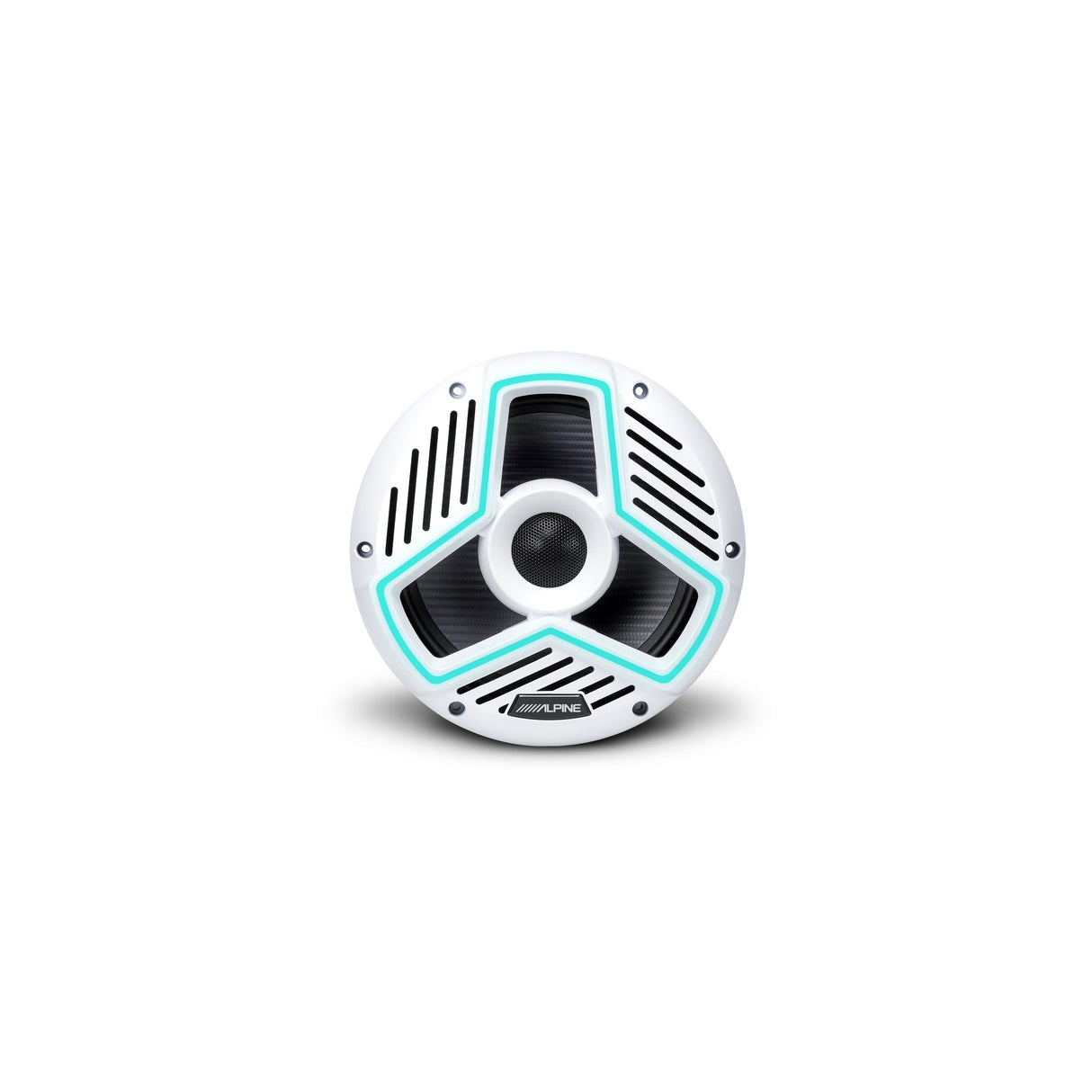 Alpine MRN-S88-L 8.8" Marine Coaxial Speakers with Integrated RGB Lighting and IP66 Waterproof Design