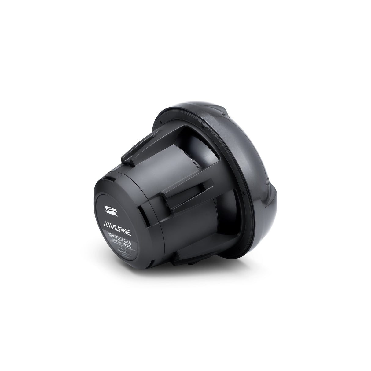 Alpine MRN-W10S4-IB-L 10" Marine Subwoofer with Integrated RGB Lighting and IP66 Waterproof Design
