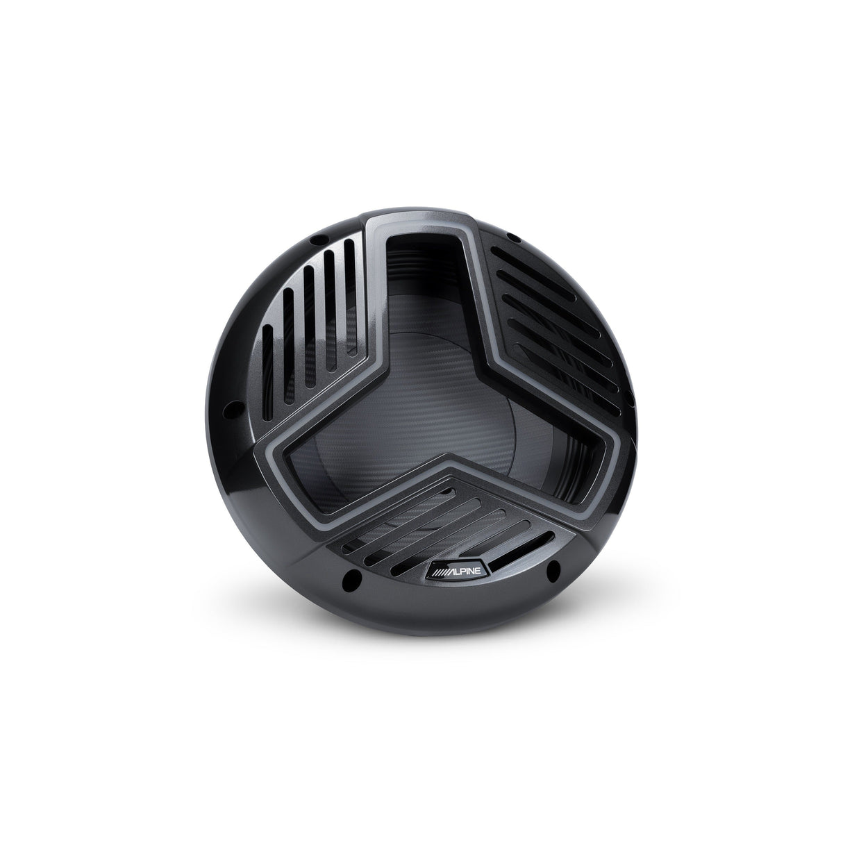 Alpine MRN-W12S4-IB-L 12" Marine Subwoofer with Integrated RGB Lighting and IP66 Waterproof Design