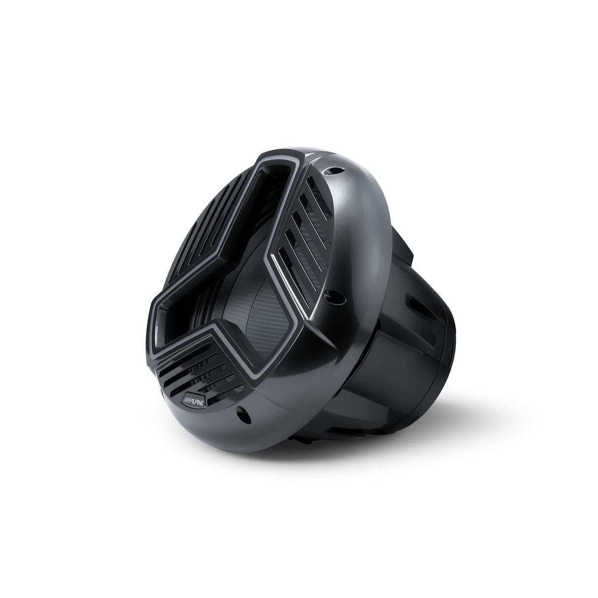 Alpine MRN-W12S4-IB-L 12" Marine Subwoofer with Integrated RGB Lighting and IP66 Waterproof Design