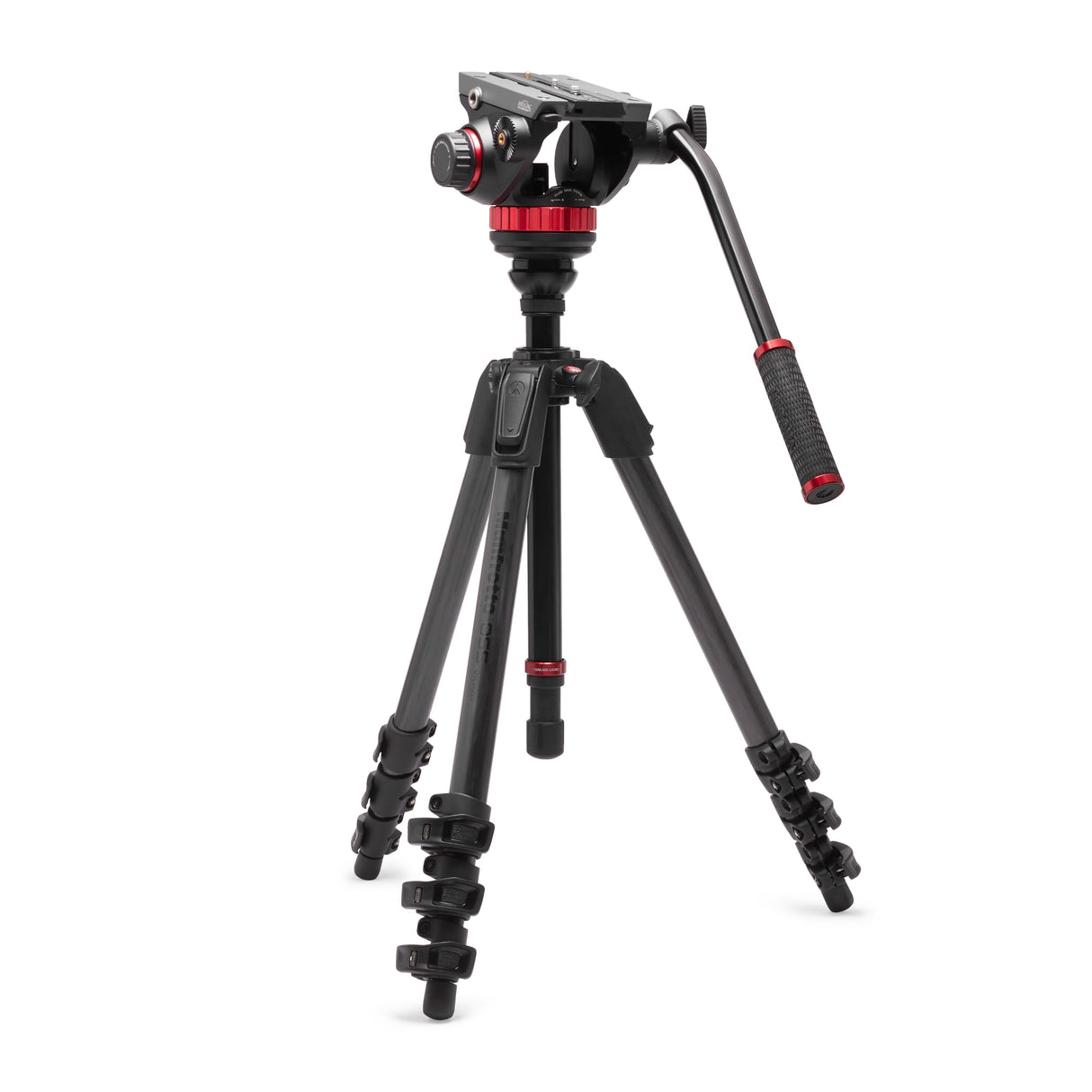 Manfrotto 055CX CF Tripod LC w/502AH Video Head