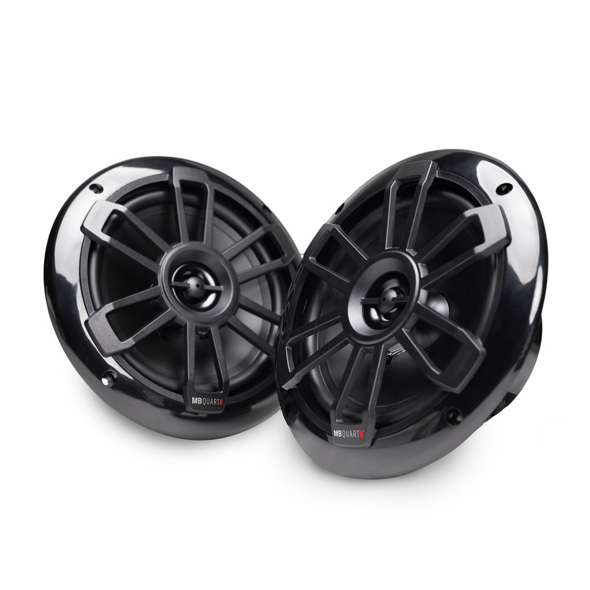 MB Quart NF1-116B Black 6.5" 2-Way Coaxial Nautic Formula Speaker System with Integrated Tweeter