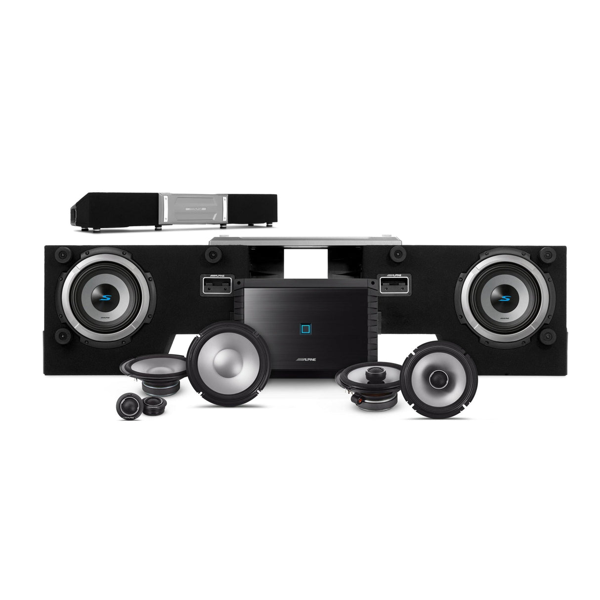 Alpine PSS-23FORD-F150BO 8-Speaker Premium Sound System Upgrade for 2018-24 Ford F-150 (with B&O Audio System)