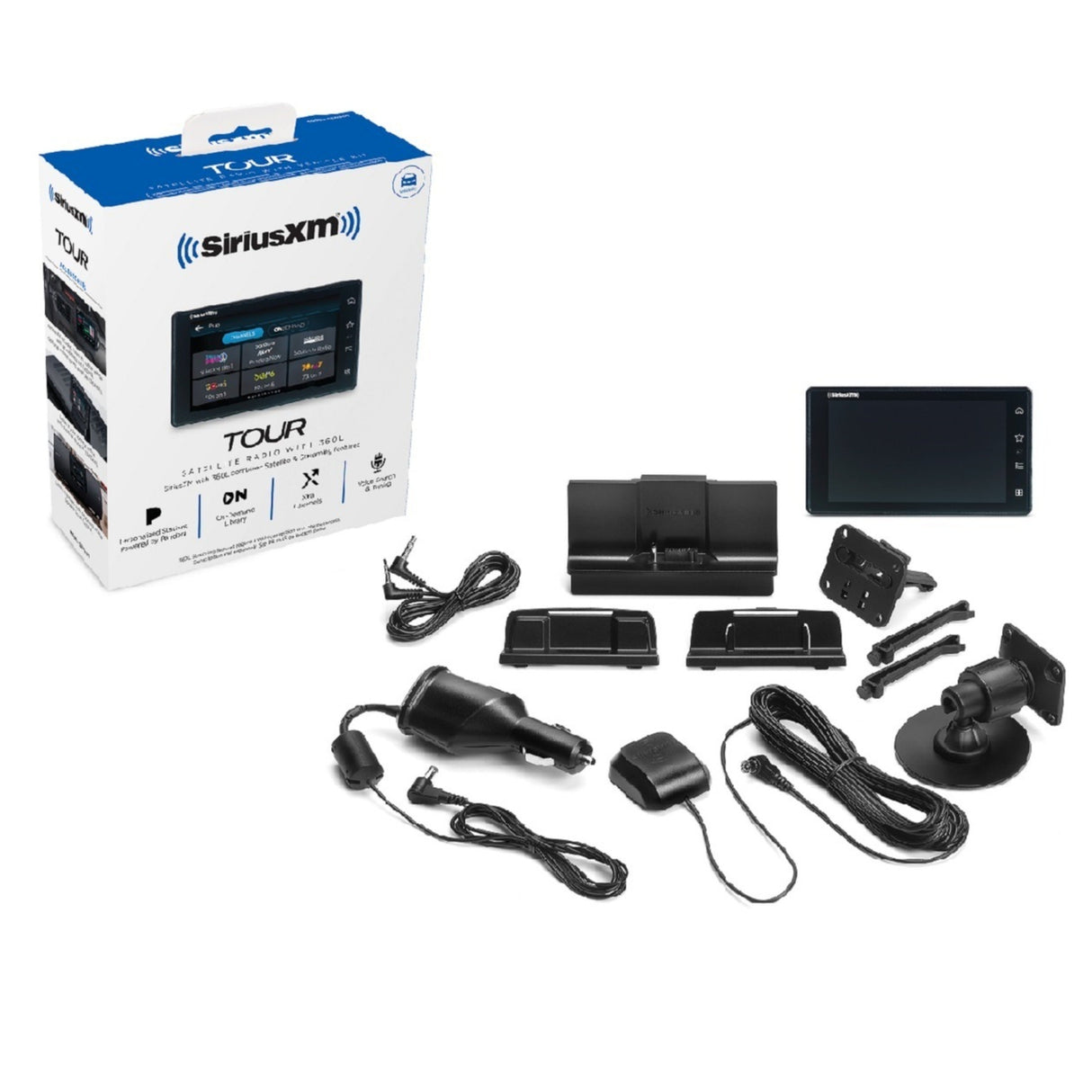 SiriusXM 360L Tour Satellite Radio with Vehicle Kit