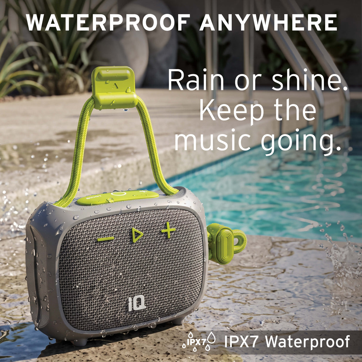 iQ Wave Go Outdoor Portable Speaker