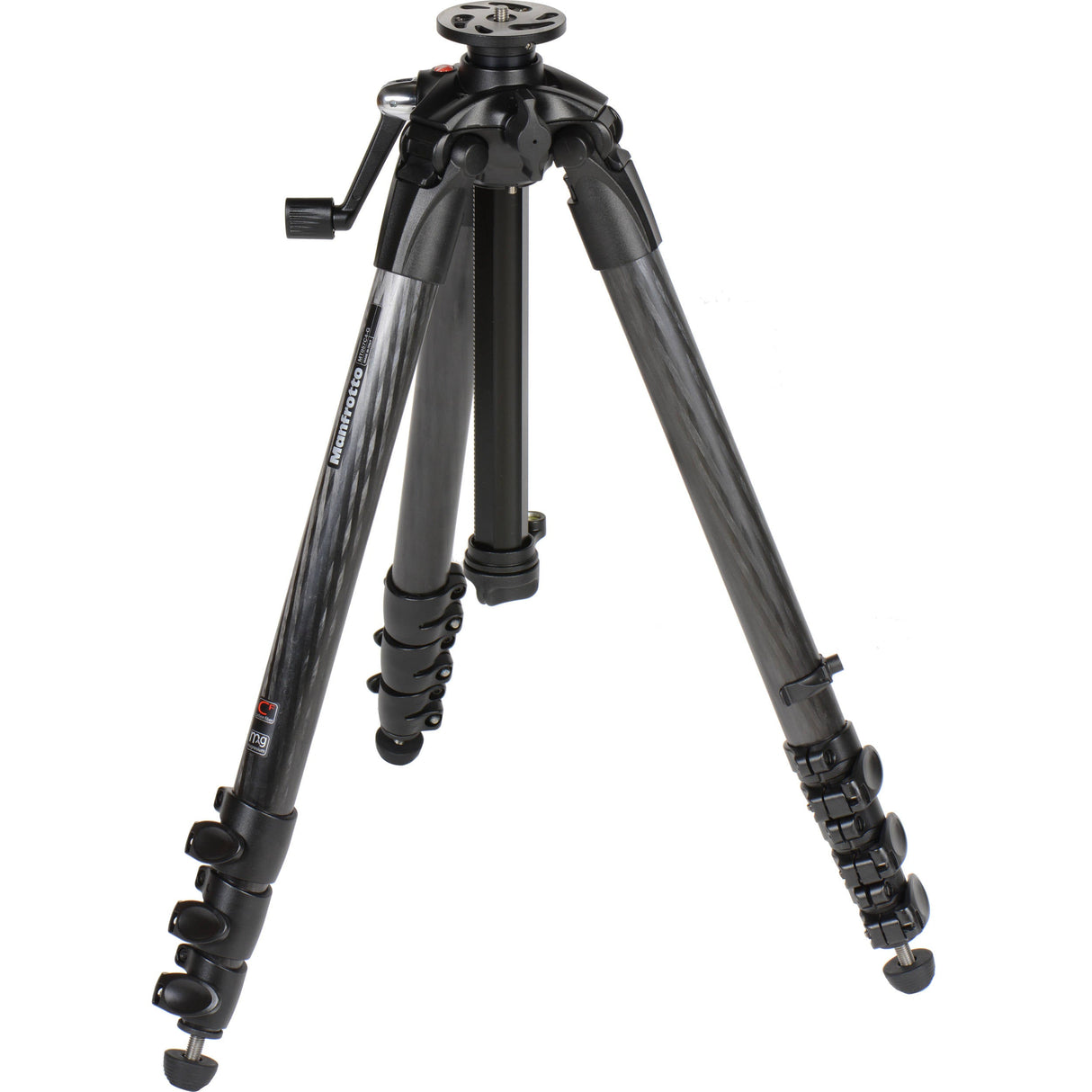 Manfrotto 057 Carbon Fiber 4-Section Geared Tripod