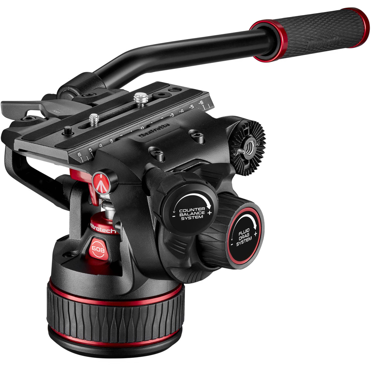 Manfrotto Nitrotech 608 Series with 645 Fast Twin Alu Tripod