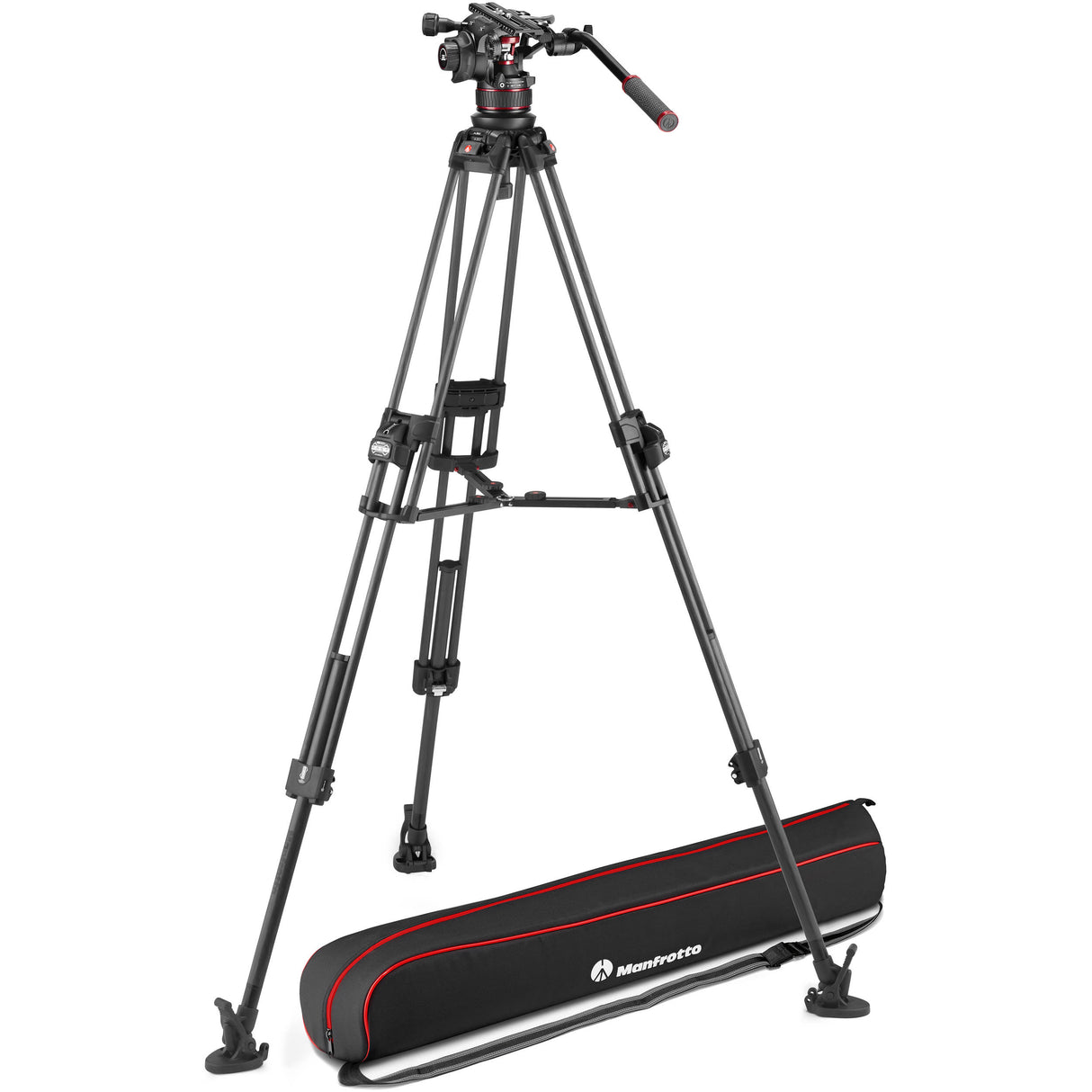 Manfrotto Nitrotech 612 Series with 645 Fast Twin Carbon Tripod