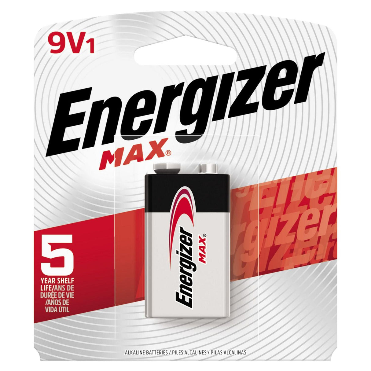 Energizer MAX 9V Blister Battery