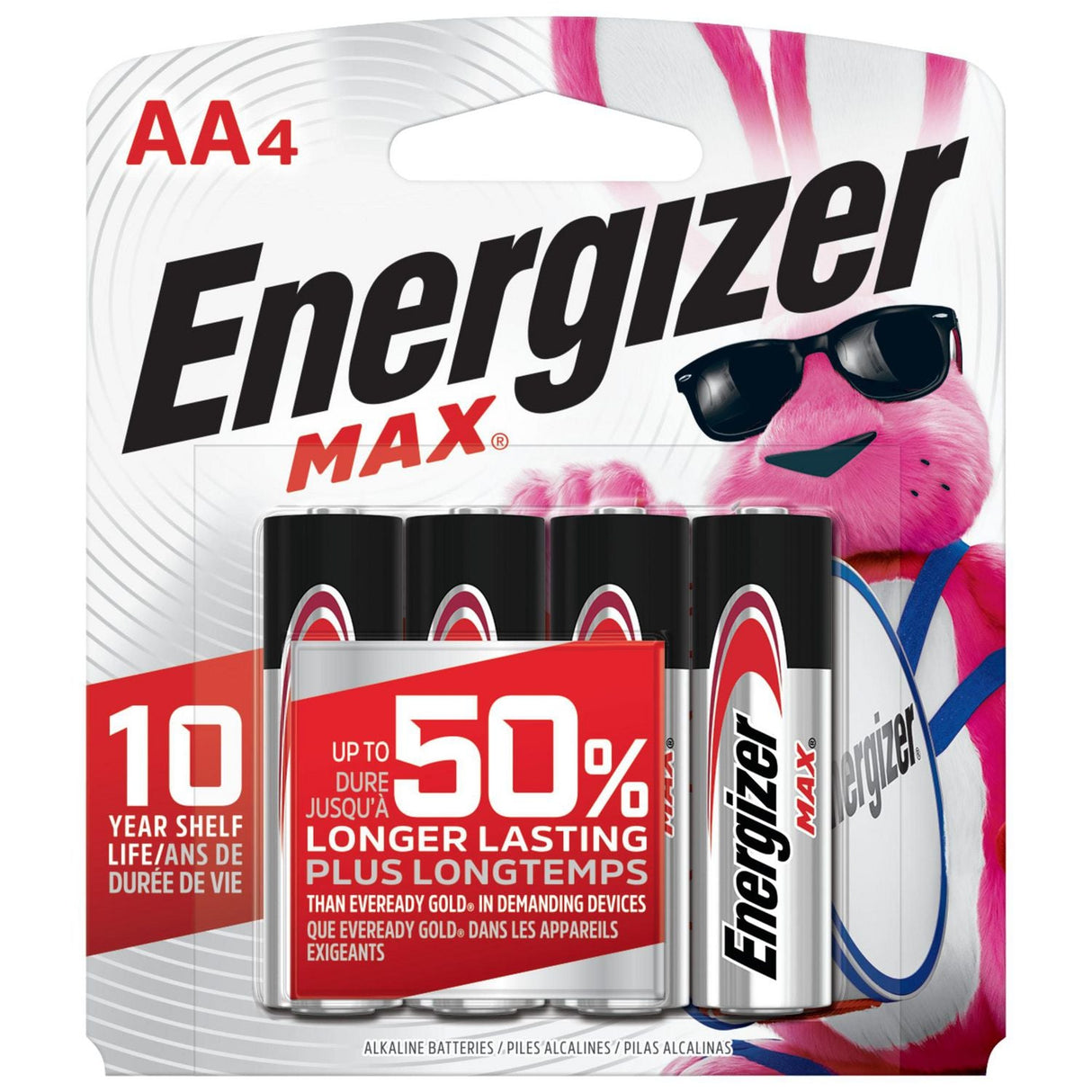 Energizer MAX AA Battery - 4 Pack