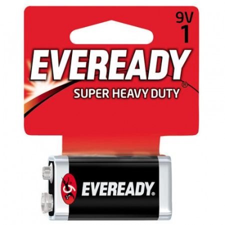 Eveready Super Heavy Duty 9V Battery