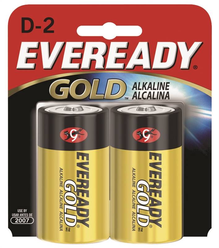 Eveready Gold D Battery - 2 Pack