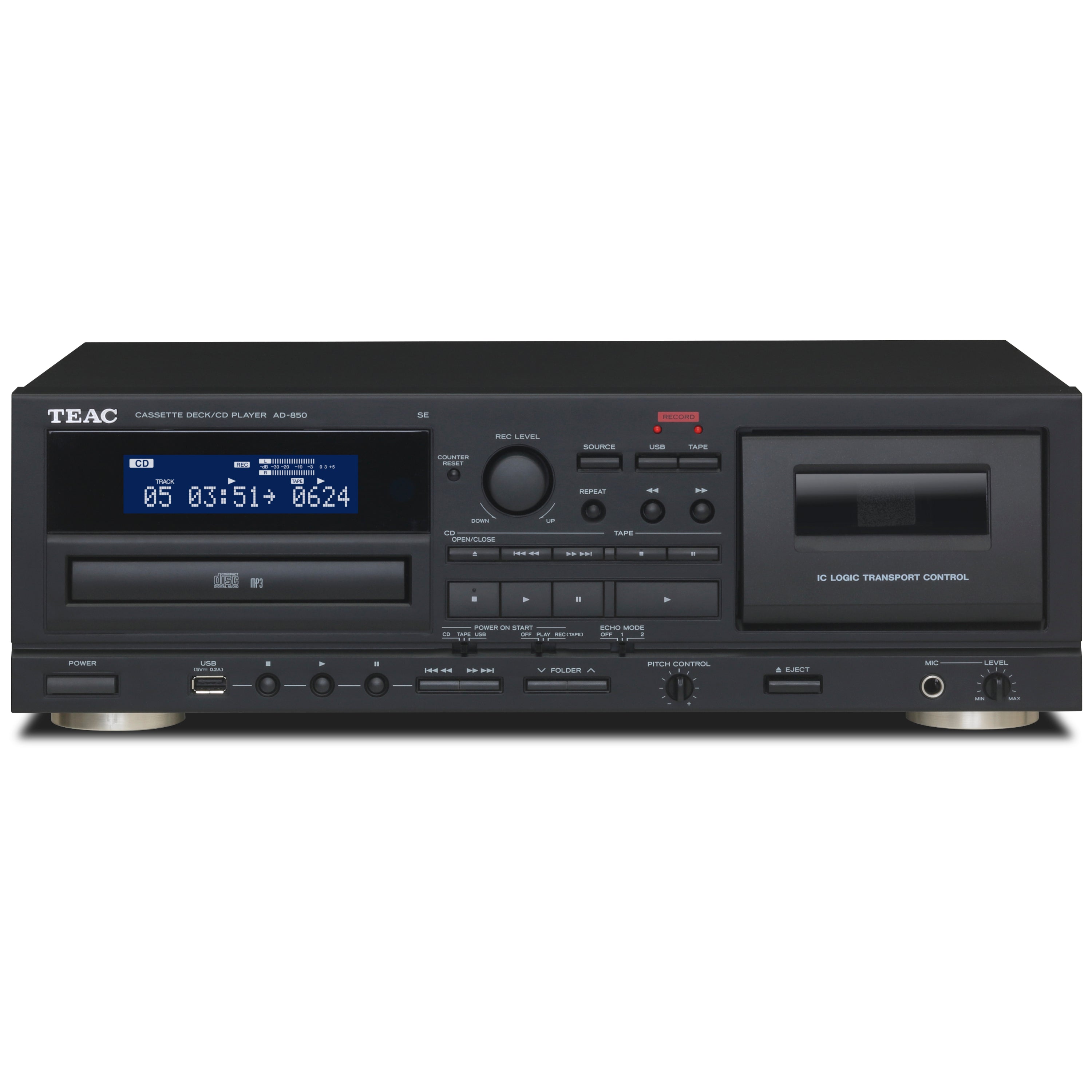 TEAC AD-850-SE Cassette Deck / CD Player – BuyIt