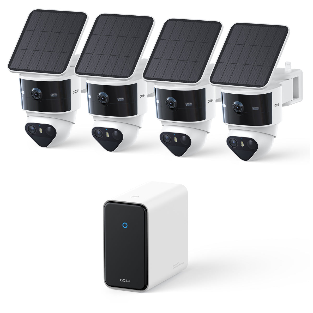 Aosu SolarCam T2 Pro System (4 Cameras)