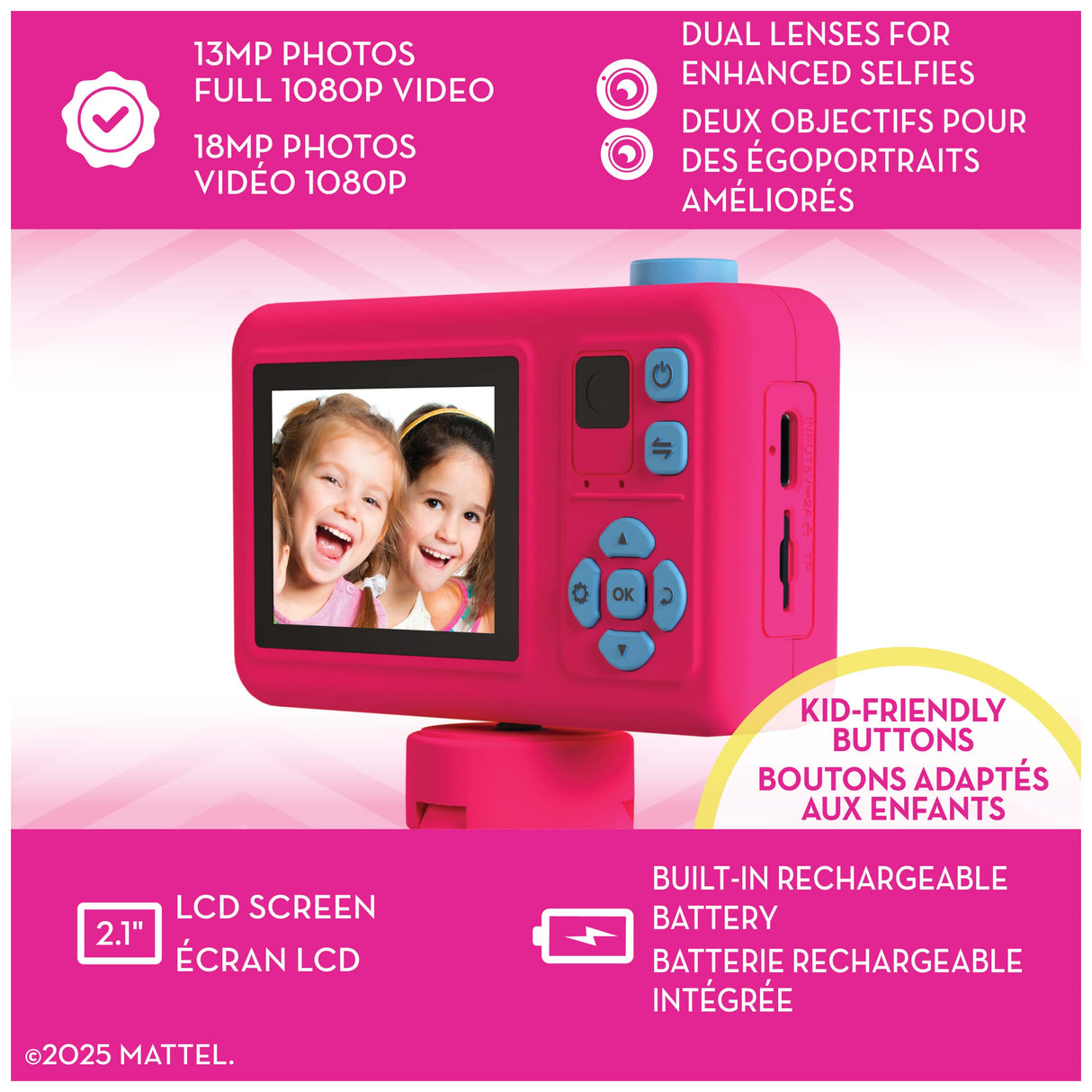 Barbie The Fashionista Kids Selfie Cam