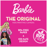 Barbie The Original Kids Printing Camera