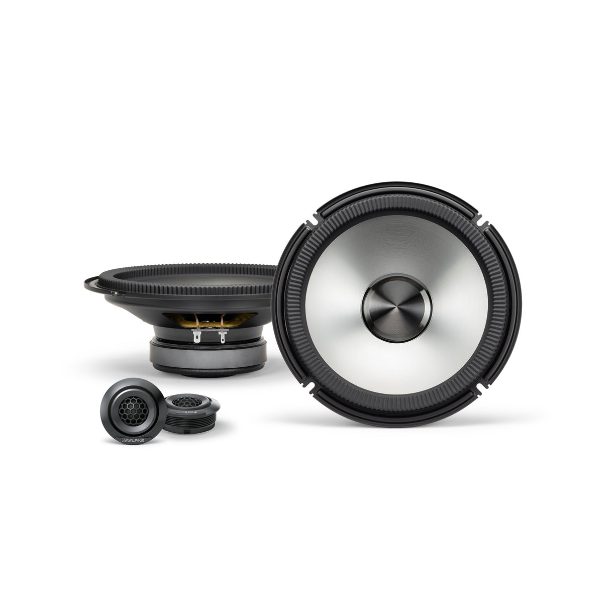 Alpine BRV-S80C 8" BassRev™ Component Speaker Set