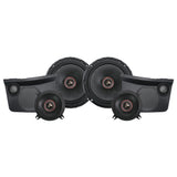 MB Quart BS1-316 6.5 + 4 Inch Ford¨ Bronco Tuned Front Dash 3-Way Component Speakers Upgrade